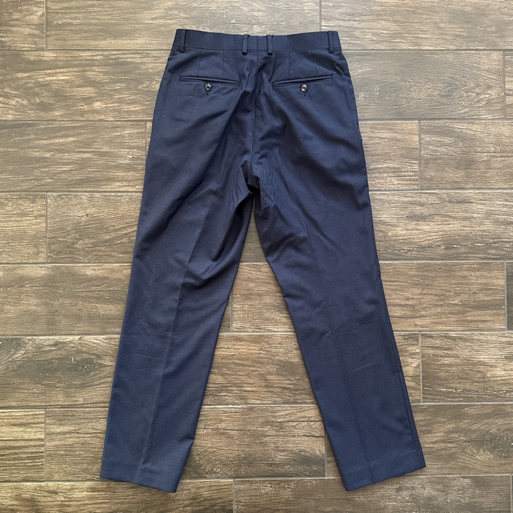Ted Baker Suit Men 38R Jacket Blue Wool Endurance Jay Ct 28x30 Pants - Picture 11 of 16